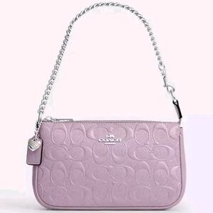 NWT Lavender Coach Nolita 19 Mini Shoulder Bag
